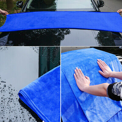 Large Microfiber Cleaning and Washing Towel - Blue