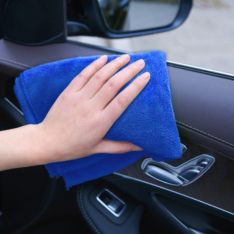 Microfiber Cleaning and Washing Towel - Blue