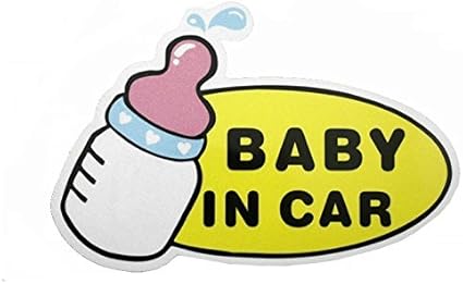 Baby in car sticker