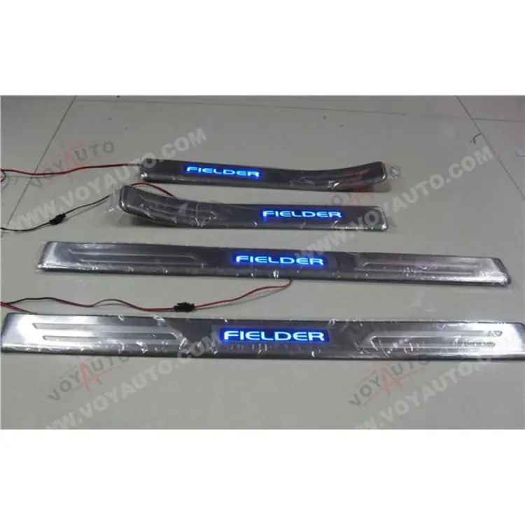 Toyota Fielder door sill Plate Welcome Pedal 4 pcs