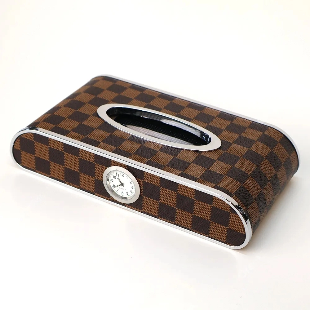 Car tissue box- Brown