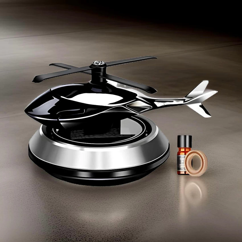 Solar Car Helicopter Air Freshener