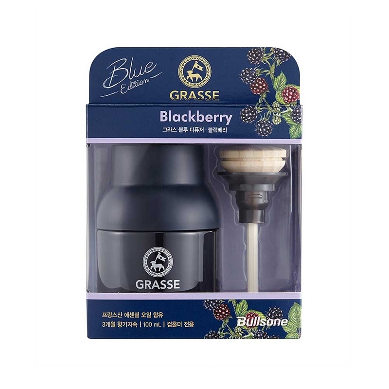 Bullsone Grasse Diffuser Blue- Blackberry-100ML