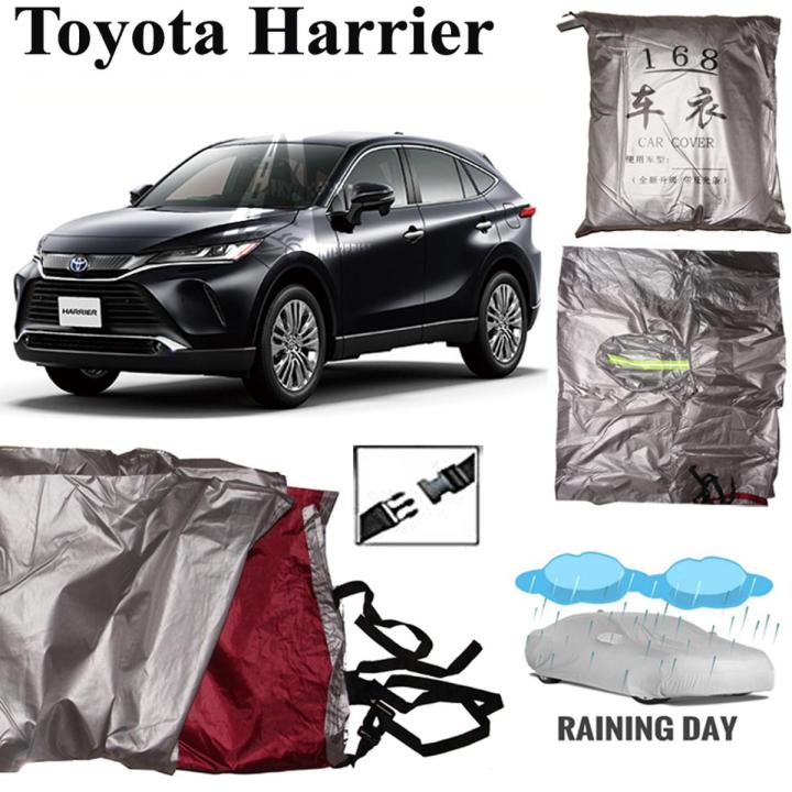 Car Body Cover Silver Color Waterproof for- Toyota Harrier
