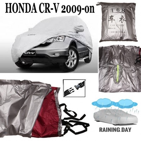 Car Body Cover Silver Color Waterproof for-Honda CR-V