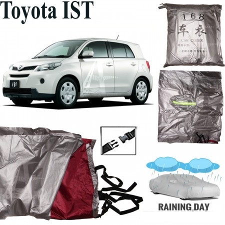 Car Body Cover Silver Color Waterproof for-IST