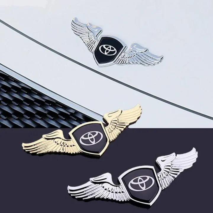 Car Eagle Bonnet logo Toyota Metal Sticker Small Size