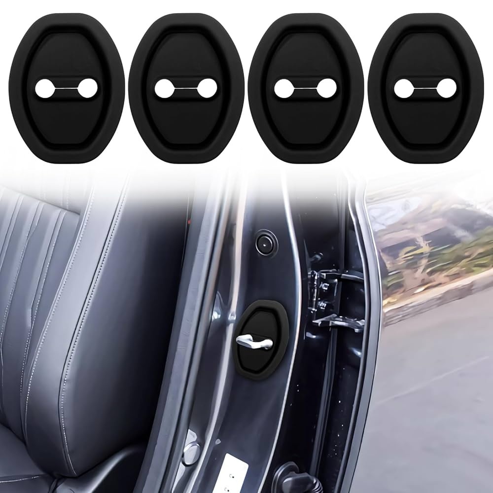 4Pcs High-Quality Silicon Door Lock Cover - Maximum Protection for Door Lock