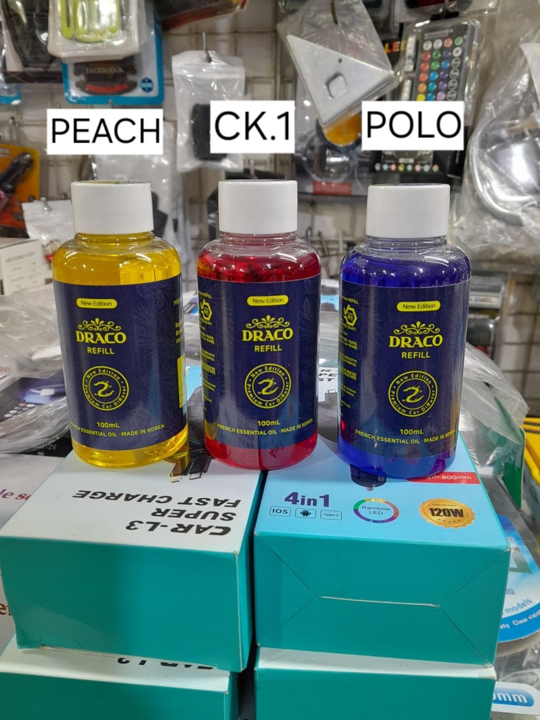 Car perfume refill 100ml (Made in Korea)