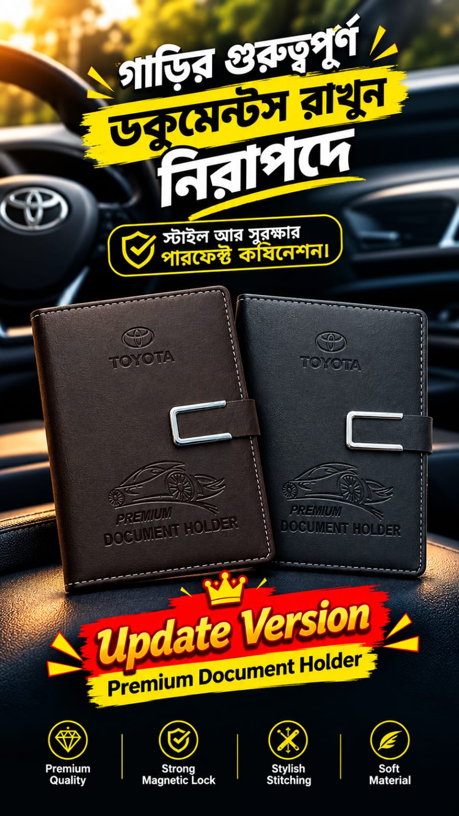 Car Document Holder